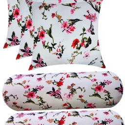 Microfibre Floral Cushion Pack of 5-image-83