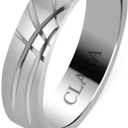 Sterling Silver Cubic Zirconia Rhodium Plated Ring-image-60
