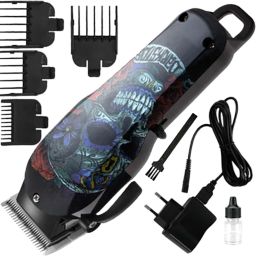 QWSD New Cordless Hair Clipper Stainless Steel Hair Trimmer Perfect Beard Shaver Grooming Kit 60 minRuntime 4 Length Settings-image-26
