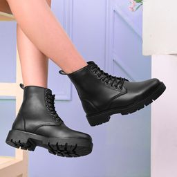 killer Black Casual Boots For Women Boots For Women-picture-27
