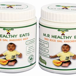 Red Rice, Dal Khichdi Mix for Kids in Food Grade Cans 400gms each (Pack of 2) Cereal-18