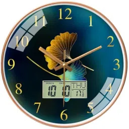 Analog-Digital 30 cm X 30 cm Wall Clock-57