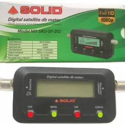 SF-252 Digital Satellite dB Meter Dish Antenna Non-magnetic Electronic Level-4