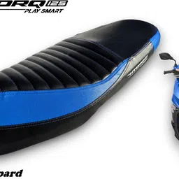 autoleopard NTORQ 125 BLUE SCOOTY SEAT COVER Single Bike Seat Cover For TVS NTorq 125-picture-13