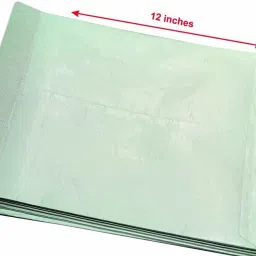 jsmsh A4 Size 12x10 inch Cloth line Courier Cover Set of 25pcs,Courier envelopes,Courier Cover Green,Green envelopes for Office Letter Document Envelopes image 5