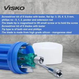 visko 111 Combination Screwdriver Set image 3