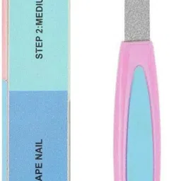 ajora combo of face makeup accessories & nail filer kit ( set of 4 items) image 2