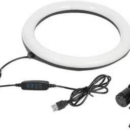 BITWEAVE LED Light 10 Inch With Cell Phone Holder Without Tripod Stand Ring Flash-image-14