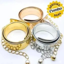 Women Casual Multicolor Artificial Leather Belt-image-45