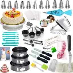 cake baking set combo set with mould Kitchen Tool Set-image-4