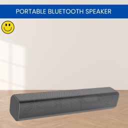 SACRO Music Bar (PORTABLE HOME THETER SOUNDBAR)With Stereo Sound & 1200mAh BatteryF251 20 W Bluetooth Soundbar-image-48