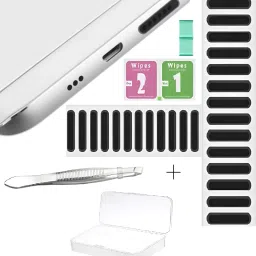 Avedia iphone speaker dust protector speaker protector mobile speaker dust protector Audio Jack Black Anti-dust Plug-2