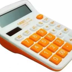 Orbit 612 Orange Color Stylish And Soft Keys Calculator 612 Orange Calculator BasicCalculator-26