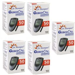 Dr. Morepen BG-03 50 STRIP PACK OF 5 250 Glucometer Strips-13
