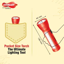 eveready Apollo DL 20 1W LED Torch with Side Light Torch image 5