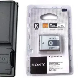 DIGICLIMBER NP-BK1 Camera charger with battery and cable Compatible Camera Battery Charger-picture-0