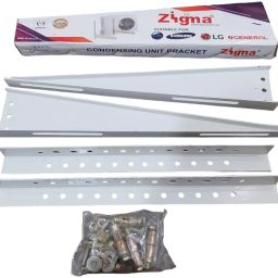 High Quality AC Outdoor Stand, Air Conditioner Outdoor Unit Support Wall Mount for 1 Ton, 1.5 Ton, 2 Ton Stand L-47cm, Taper L-39cm Shelf Bracket-24