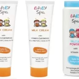 BABY MILK CREAM(VITAMIN E, B5, PROTEIN)2X50G+BABY TALCUM POWDER 100G-image-7