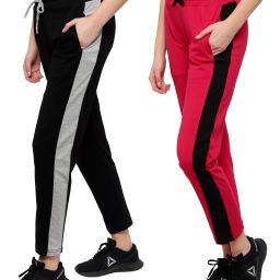Pack of 2 Women track pants,ladies track pants,women lower,cotton pyjama Women Pyjama-image-73