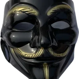 aaru singh yoa,,,,3 multicolor vendetta mask pack Party Mask image 2
