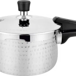 TriPly Kalash Hammered Bakelite Handle Pressure Cooker, ISI Certified, Outer Lid 3 L Induction Bottom Pressure Cooker-picture-13