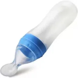 Feeding Spoon with Squeezy food Grade Silicone Feeder bottle , For Infant Baby, Feeder-22