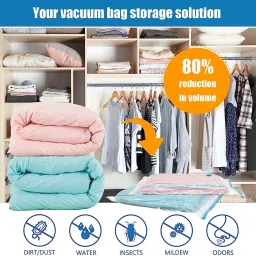 5Pack Vacuum Compression Storage Bags With Pump,Space Saver Sealer Bag M348 Travel Storage Vacuum Bags-image-36