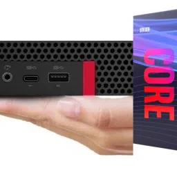 Longan ThinkCentre Mini PC | Core i7 (9th Gen) [8 Cores, 8 Threads, 3.00 GHz] [WSN] Core™ i7 (9th Generation) Processor [12MB Cache, Up to 4.70 GHz] (32 GB RAM/Intel® UHD 630 Graphics/1 TB SSD Capacity/Windows 11 Pro) Mid Tower with MS Office-14