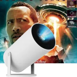 Guggu Smart Projector for Home 4K Support Rotabable Design withApp Netflix,YouTubeQ41 (4500 lm / 1 Speaker / Wireless / Remote Controller) Portable Projector-24