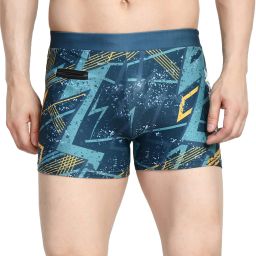 Printed Swimming Shorts Trunk Swimsuit Swimming Costume for Men Printed Men Trunk Yellow Swimsuit-image-43