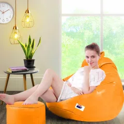 4XL Tear Drop Bean Bag Cover (Without Beans)-image-50