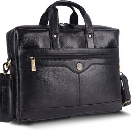 Men Black Messenger Bag-image-85