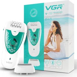 VGR V-722 Professional 2in1 Cordless Epilator-image-2