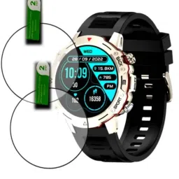 KHWABEEDA Tempered Glass Guard for FIRE - BOLTT GRANADE 1.39 SMARTWATCH TEMPERED GLASS (PACK OF 2)-10