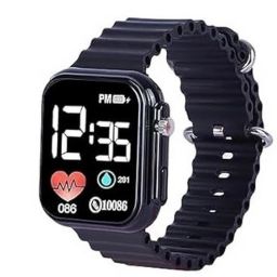 The most recent and cutting-edge design for a black LED display. Digital Watch - For Boys & Girls Digital watch hu o45-image-83