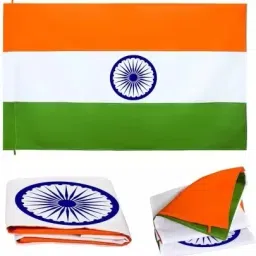 indian flag 30" width x20 inches height Rectangle Hand Flag A-Foldable Outdoor Flag-image-39