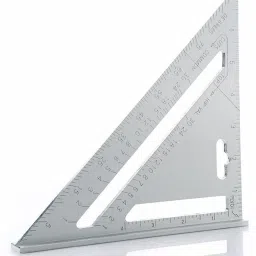 Aluminum Alloy Rafter Square 7-Inch Length Tri-Square-16