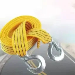 Premium 4M Long || Super Strong Emergency Heavy Duty 4 m Towing Cable-17