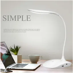 rexburg Rechargeable LED Touch On/Off Switch Desk LampLed Tableware / Desk/Night Lamp Study Lamp image 2