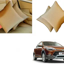 Beige Polyester Car Pillow Cushion for Hyundai-image-91