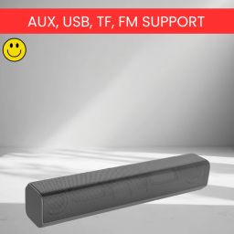 FRONY Music Bar (PORTABLE HOME THETER SOUNDBAR)With Stereo Sound & 1200mAh BatteryC453 20 W Bluetooth Soundbar-picture-10
