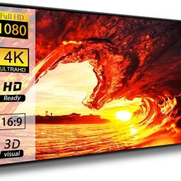 Vilro 110" Projector Screen,4K 16:9 Anti-Crease Indoor Outdoor (96" (W) x 54" (H) Projector Screen (Width 243 cm x 137 cm Height)-17