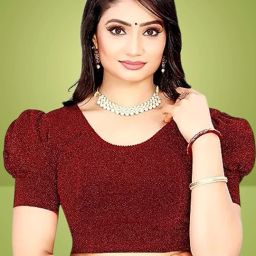 Round Neck Women Blouse-image-7
