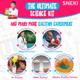 sneki Educational Science experiment Kit STEM Toys for Kids Boys Girl Aged 8-14 Years image 3