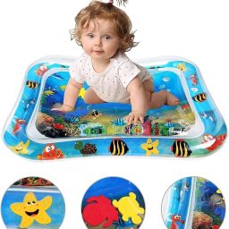 AEXONIZ TOYS Tummy time Water Play Mat and Toddlers Perfect Fun time Play mat Baby Carrier-25
