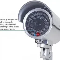 nunki trend 2PCS duplicate Dummy Security CCTV Camera, Indication, Waterproof multicolor Security Camera image 5
