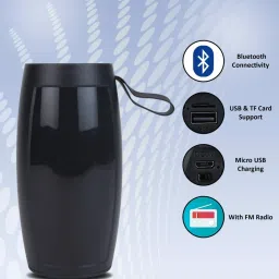 SANNO WORLD FLAME Portable Bluetooth Dynamic Thunder Sound & RGB Light 5 W Bluetooth Speaker 5 W Bluetooth Laptop/Desktop Speaker image 2