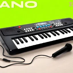 37-Key Musical Piano Keyboard with Microphone 430A1 Song Record Feaure_L551-image-22