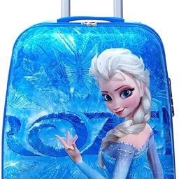 Small Cabin Suitcase (48 cm) 4 Wheels - Polycarbonate Cabin Luggage 19 Inch Square Shape Rotating 4 Wheels Trolley Bag For Children - Blue-image-16