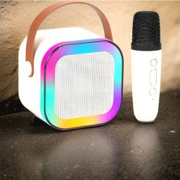 Saibaba Insulators K12 Speaker Machine Bluetooth-Compatible Wireless Karaoke Mic SpeakerCA-27 16 W Bluetooth Speaker-image-98